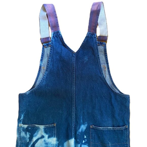 Vintage denim utility boiler suit overalls jumpsuit by J B Goodhue, distressed - Picture 11 of 16
